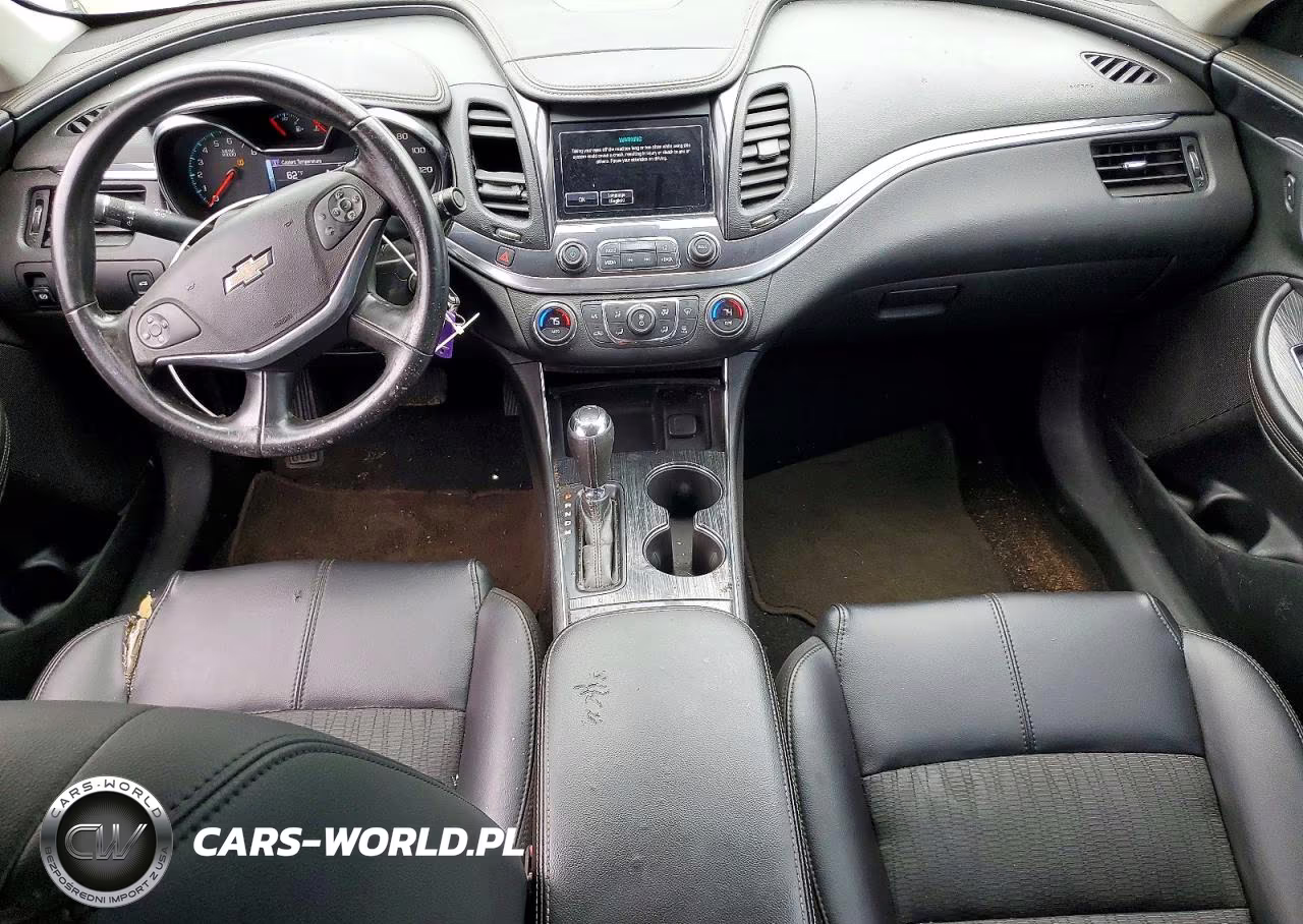 2017 Chevrolet Impala Lt VIN:1G1105S31HU196326 - 8