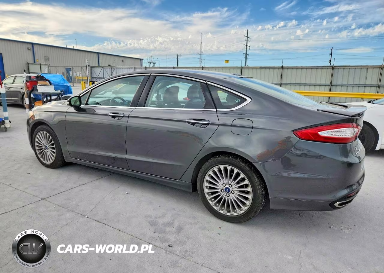2016 Ford Fusion Titanium VIN:3FA6P0D90GR114157 - 2