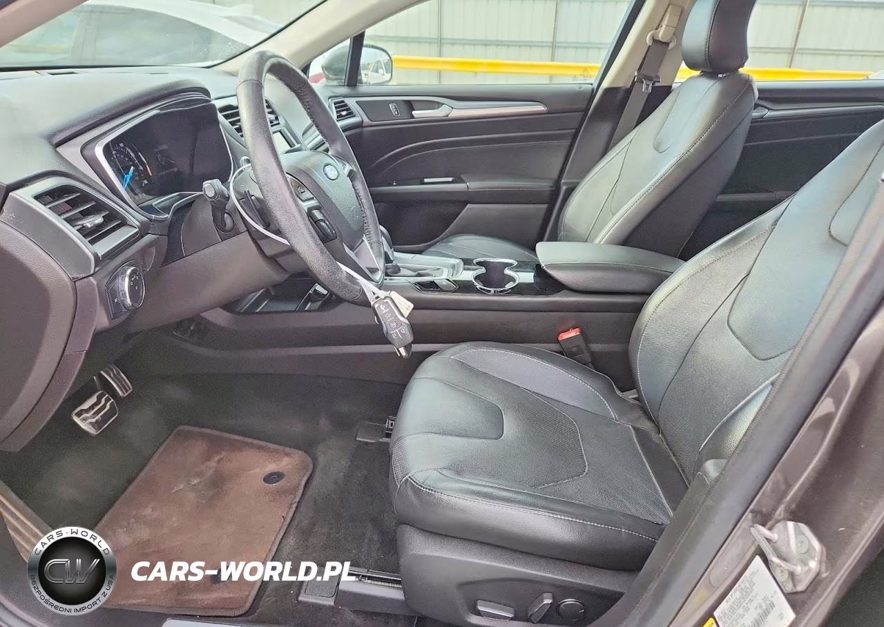 2016 Ford Fusion Titanium VIN:3FA6P0D90GR114157 - 7