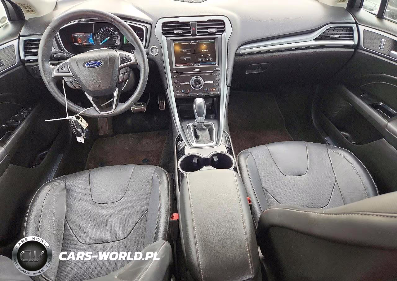2016 Ford Fusion Titanium VIN:3FA6P0D90GR114157 - 8