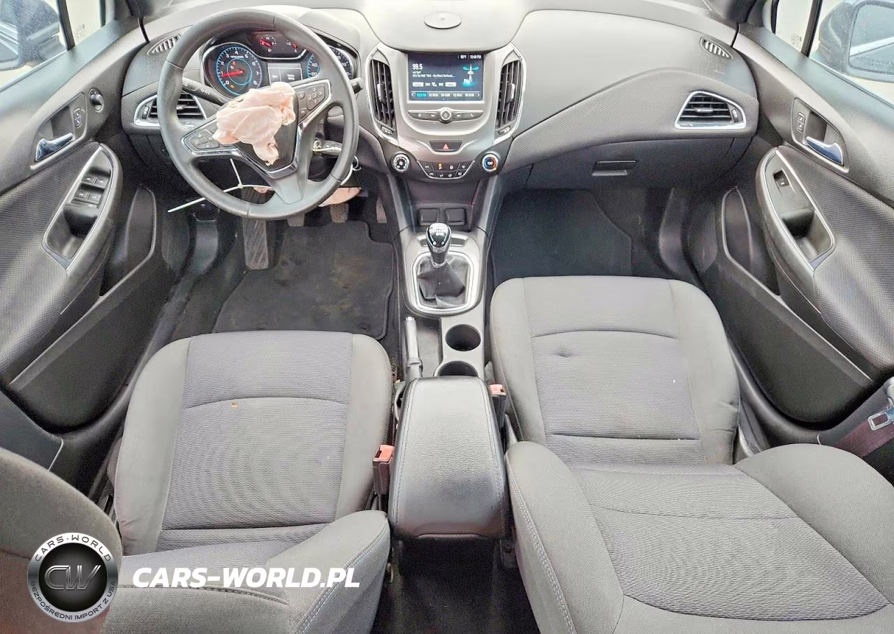 2017 Chevrolet Cruze Lt VIN:3G1BD6SM0HS553874 - 8