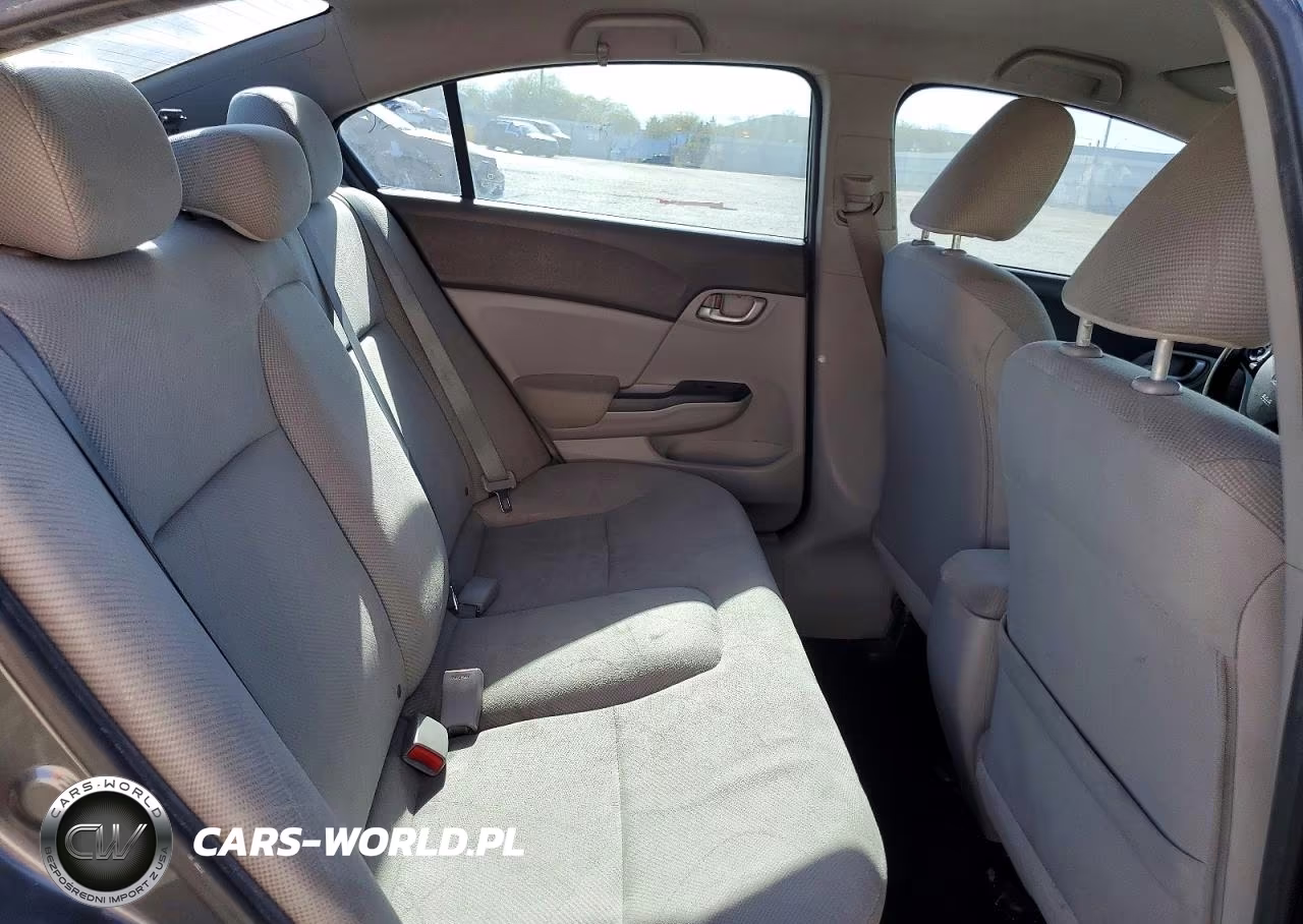 2012 Honda Civic Lx VIN:2HGFB2F58CH557968 - 10