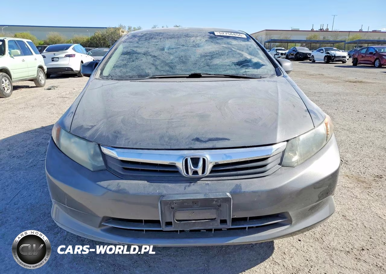 2012 Honda Civic Lx VIN:2HGFB2F58CH557968 - 5