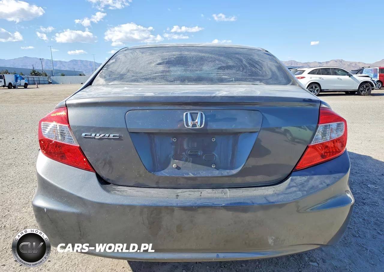 2012 Honda Civic Lx VIN:2HGFB2F58CH557968 - 6