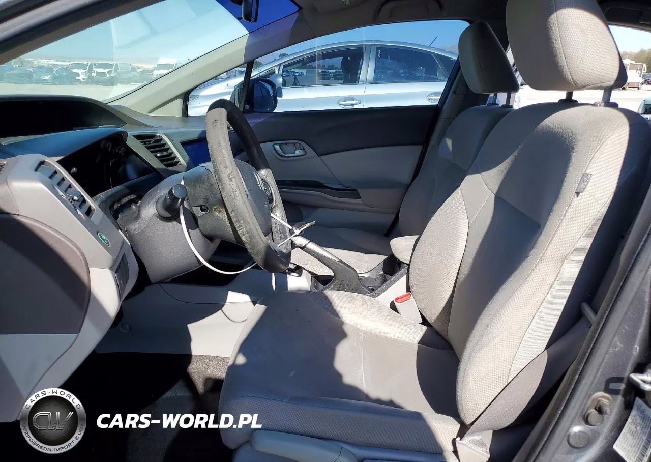 2012 Honda Civic Lx VIN:2HGFB2F58CH557968 - 7
