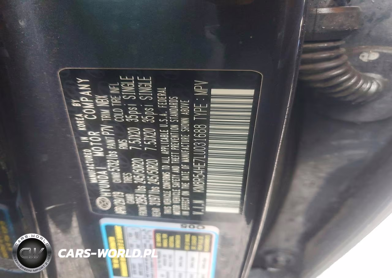 2020 Hyundai Palisade Limited VIN:KM8R54HE7LU031688 - 12