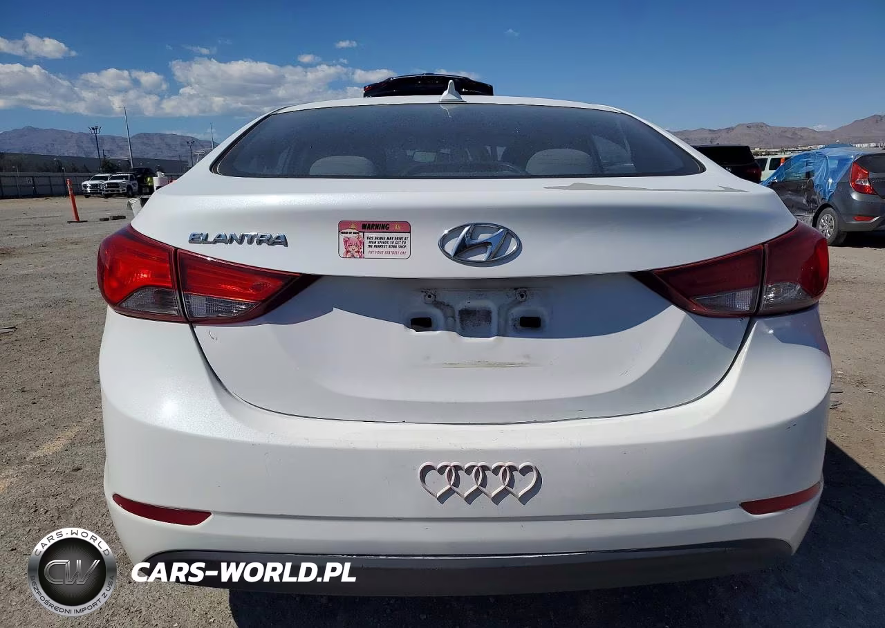 2016 Hyundai Elantra Se VIN:5NPDH4AE4GH700208 - 6