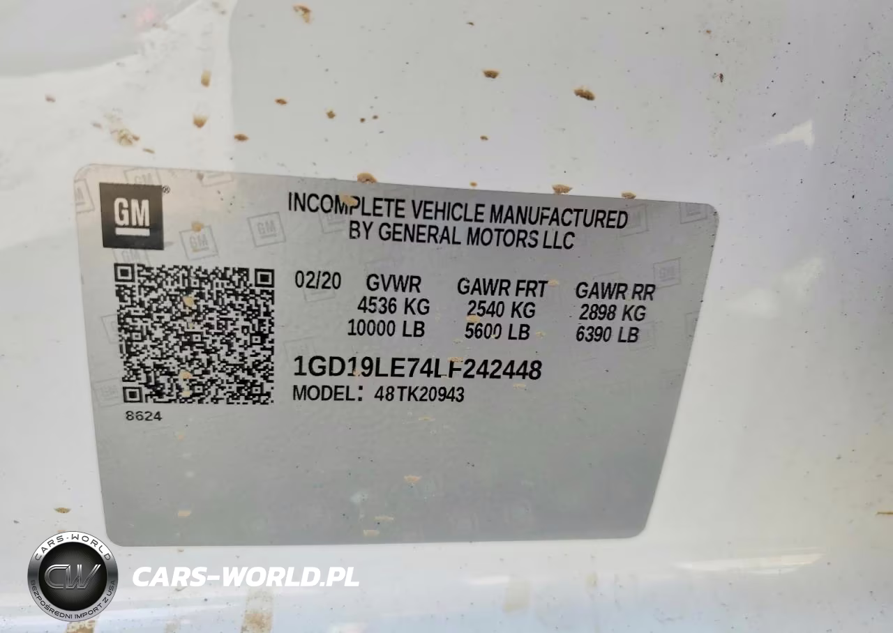 2020 GMC Sierra K2500 Heavy Duty VIN:1GD19LE74LF242448 - 12
