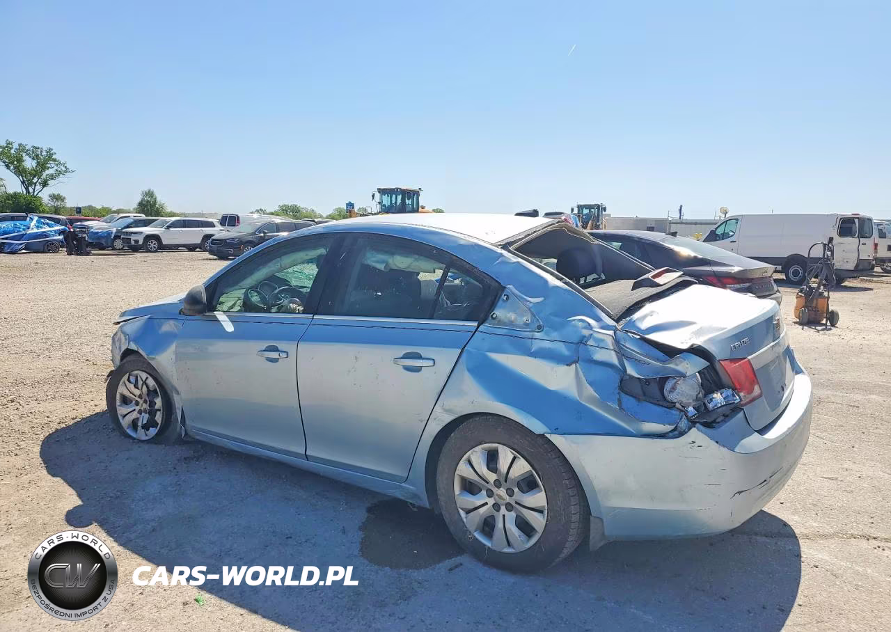 2012 Chevrolet Cruze Ls VIN:1G1PC5SH3C7338499 - 2