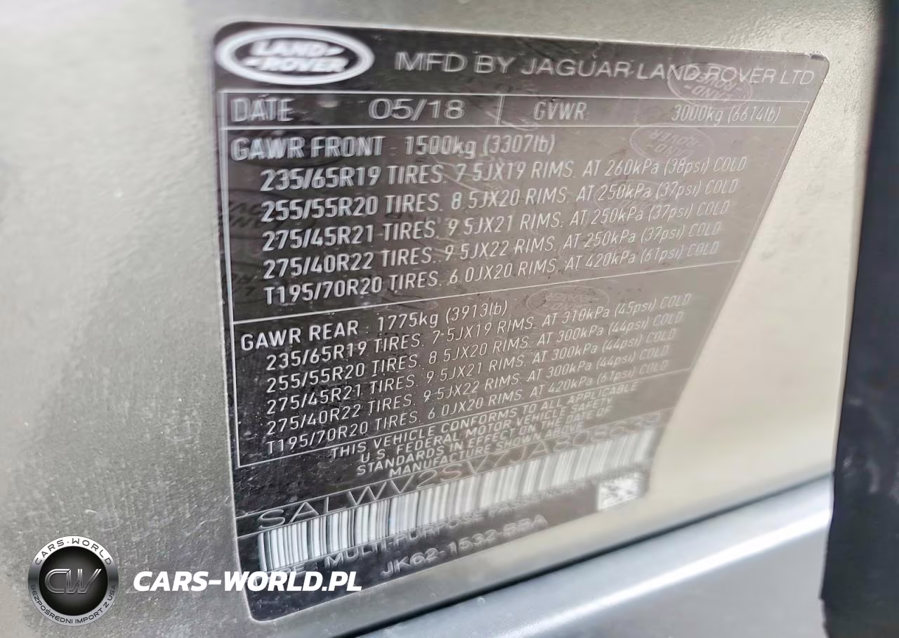 2018 Land Rover Range Rover Sport Hse Dynamic VIN:SALWV2SV7JA808639 - 14