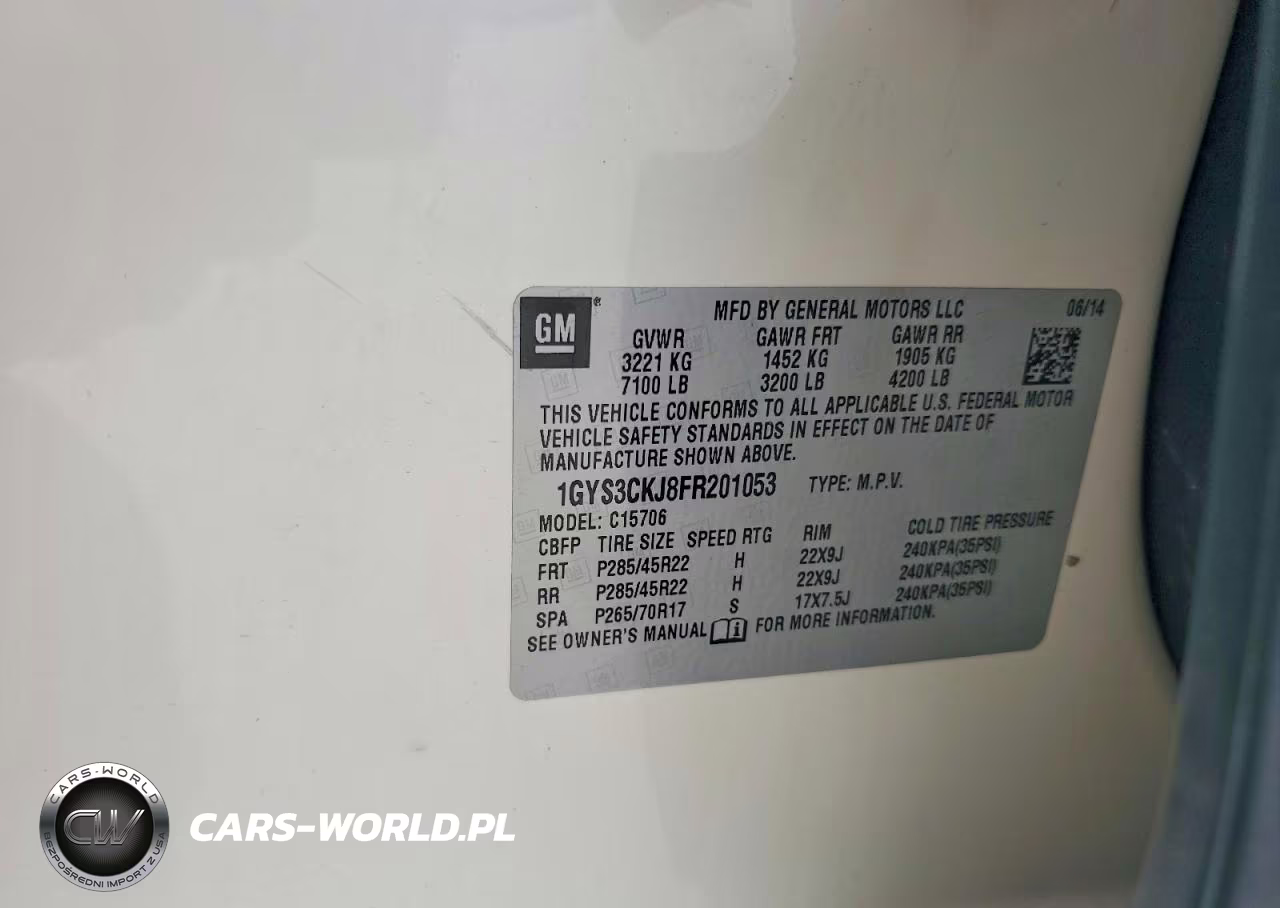 2015 Cadillac Escalade Premium VIN:1GYS3CKJ8FR201053 - 14
