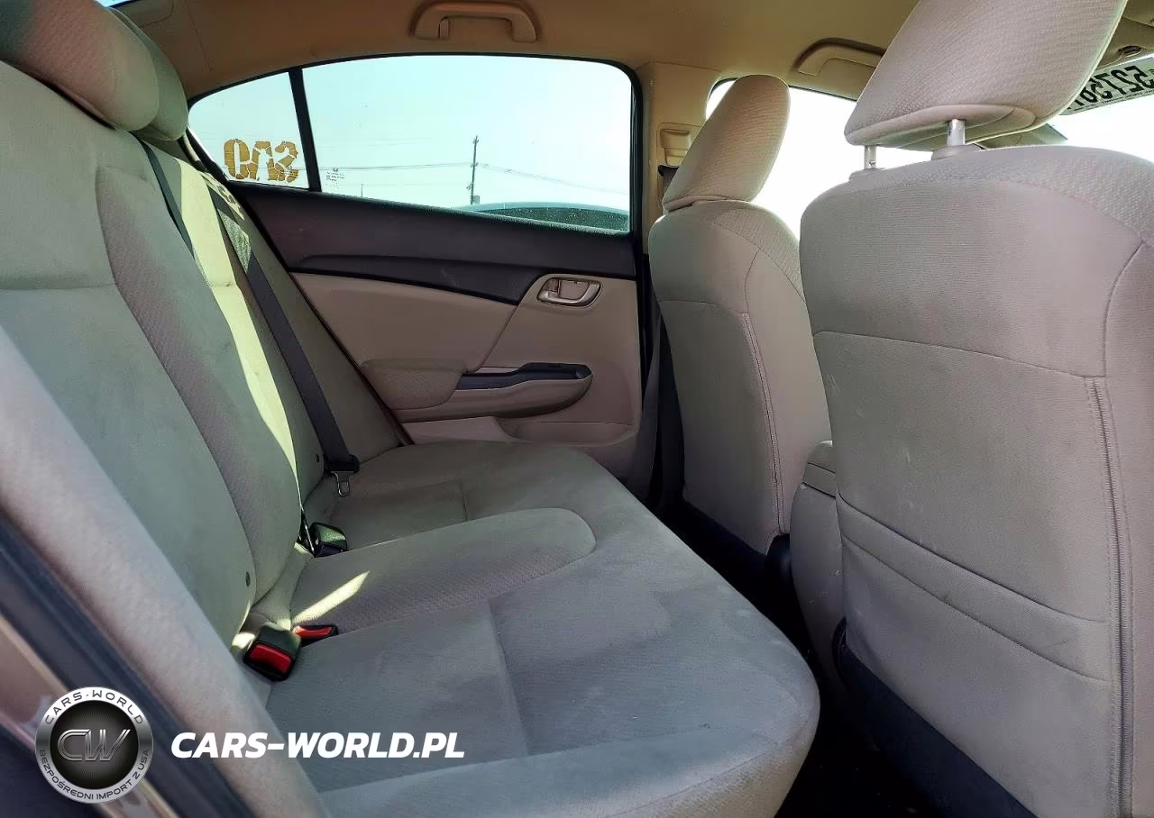 2013 Honda Civic Lx VIN:19XFB2F50DE292300 - 10