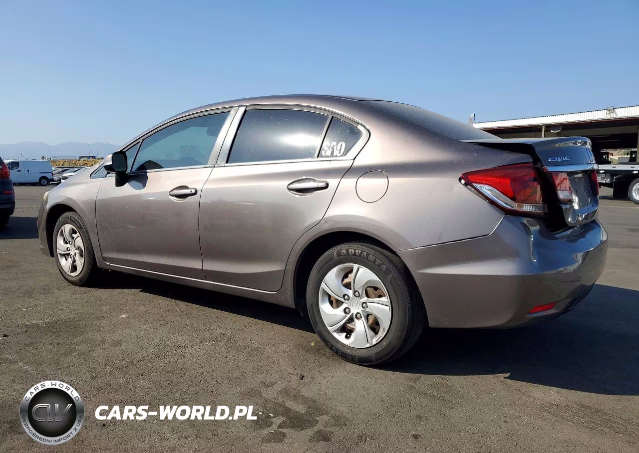 2013 Honda Civic Lx VIN:19XFB2F50DE292300 - 2