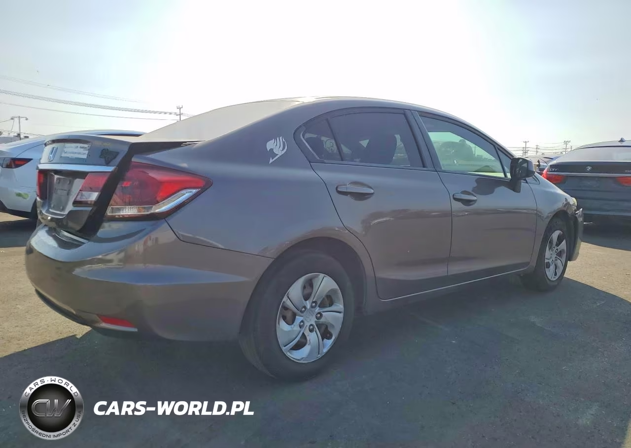 2013 Honda Civic Lx VIN:19XFB2F50DE292300 - 3