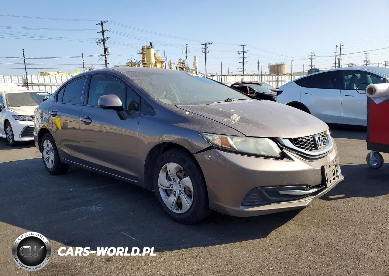 2013 Honda Civic Lx VIN:19XFB2F50DE292300 - 4
