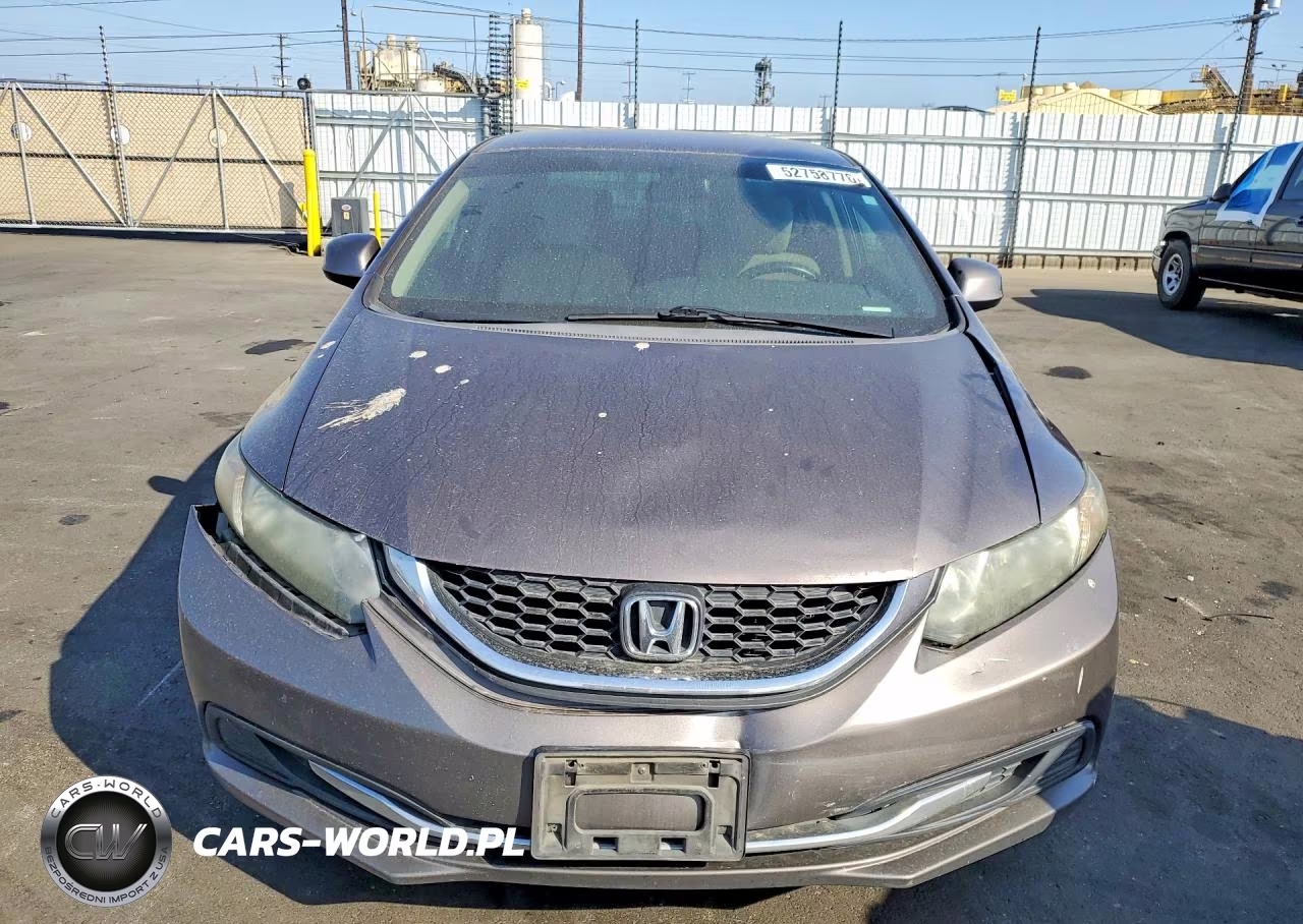 2013 Honda Civic Lx VIN:19XFB2F50DE292300 - 5