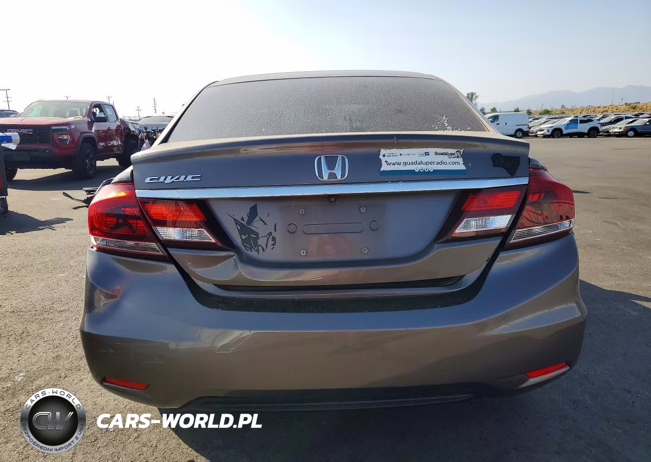 2013 Honda Civic Lx VIN:19XFB2F50DE292300 - 6