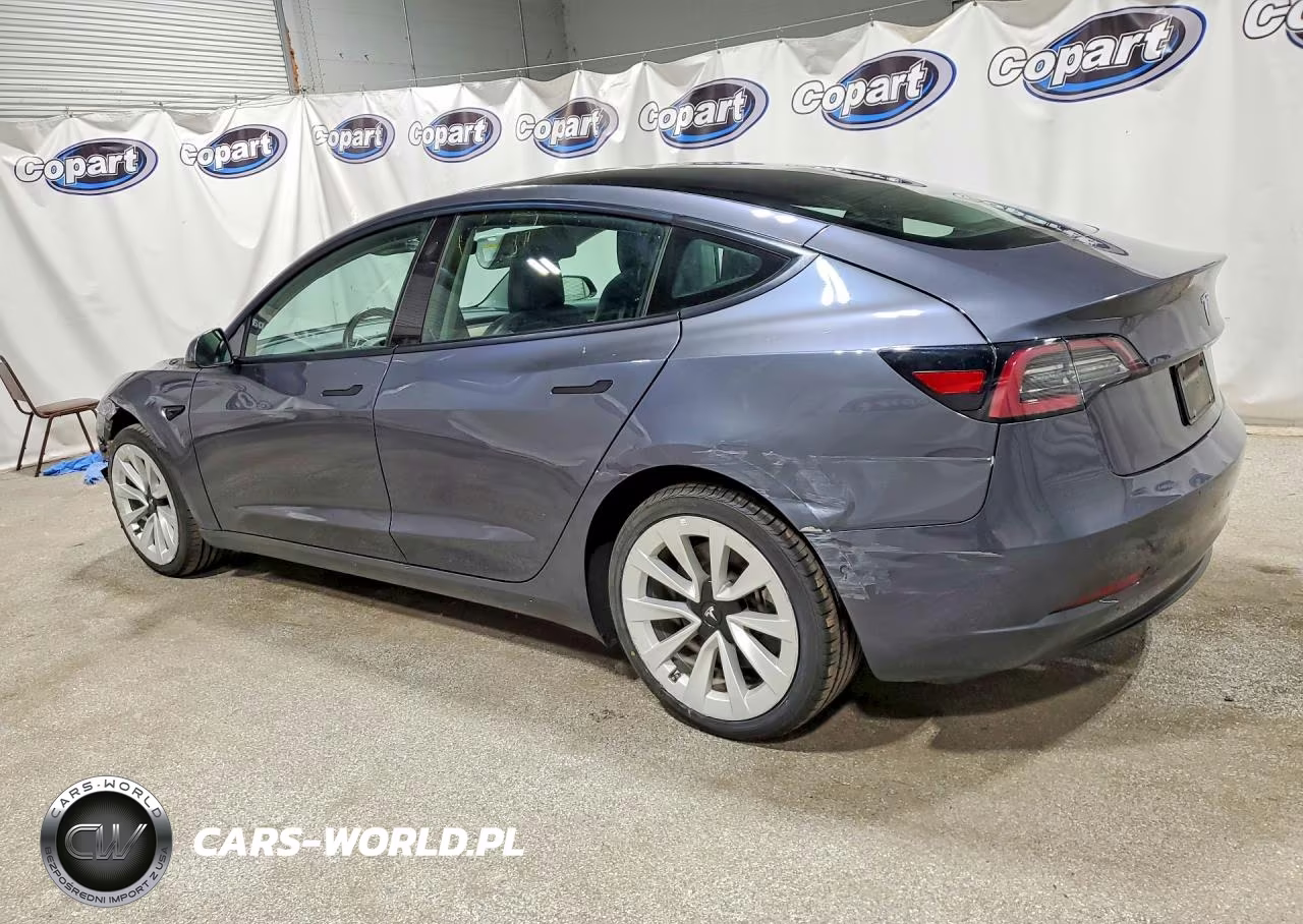 2022 Tesla Model 3 VIN:5YJ3E1EA8NF190533 - 2