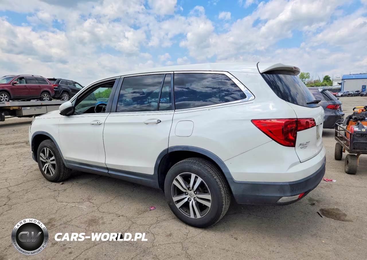 2017 Honda Pilot Exl VIN:5FNYF6H50HB015809 - 2