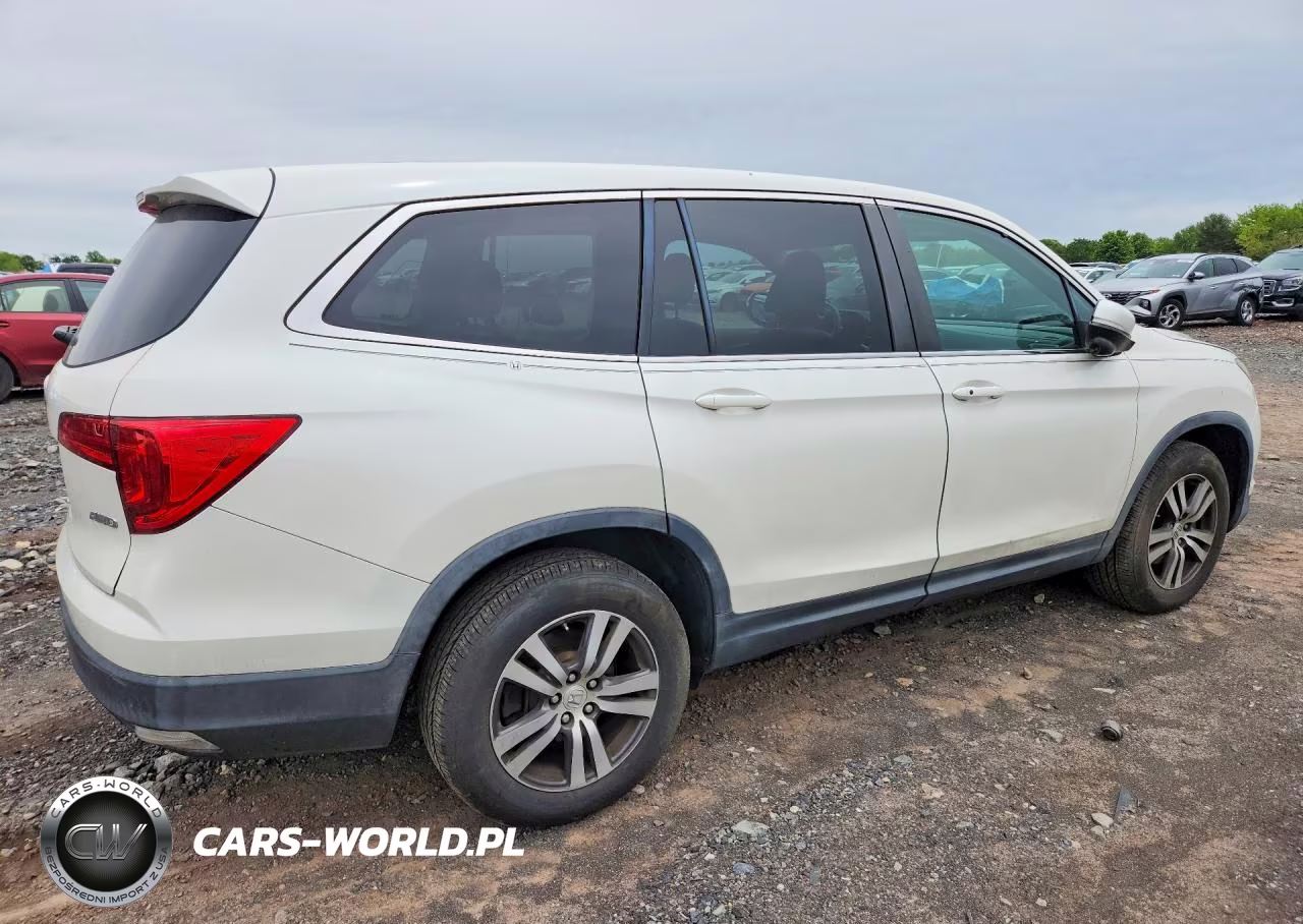 2017 Honda Pilot Exl VIN:5FNYF6H50HB015809 - 3