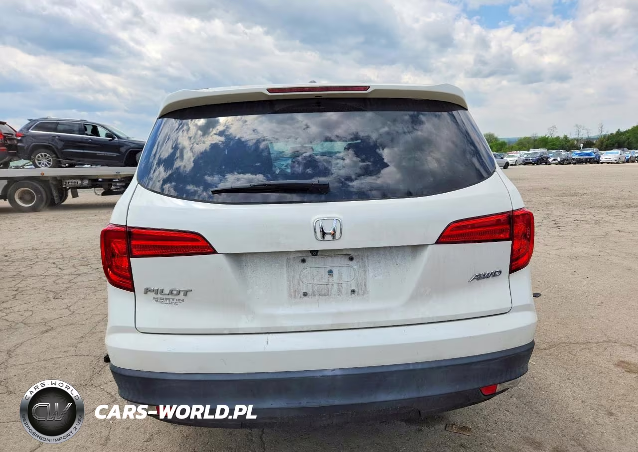 2017 Honda Pilot Exl VIN:5FNYF6H50HB015809 - 6
