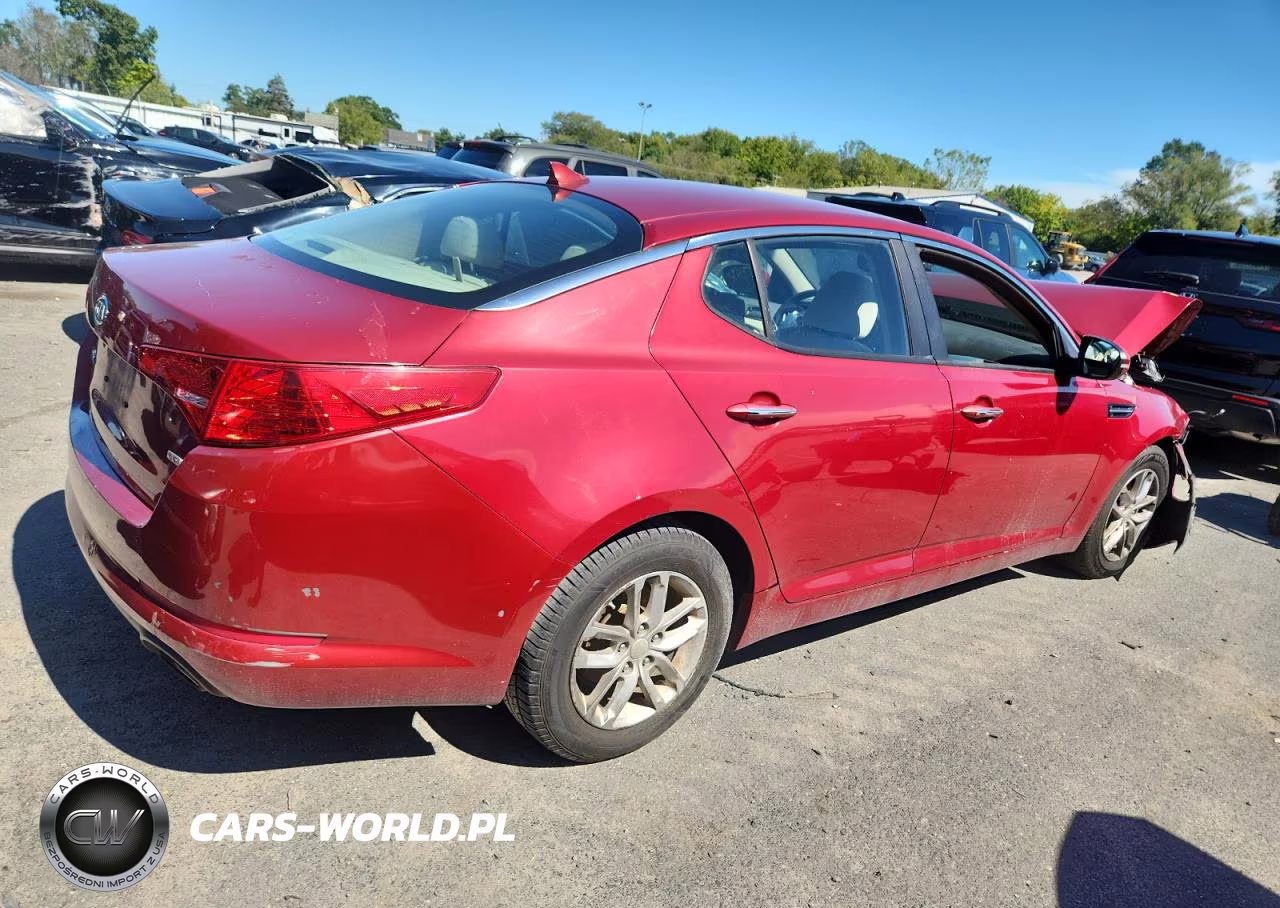 2012 Kia Optima Lx VIN:5XXGM4A73CG078989 - 3