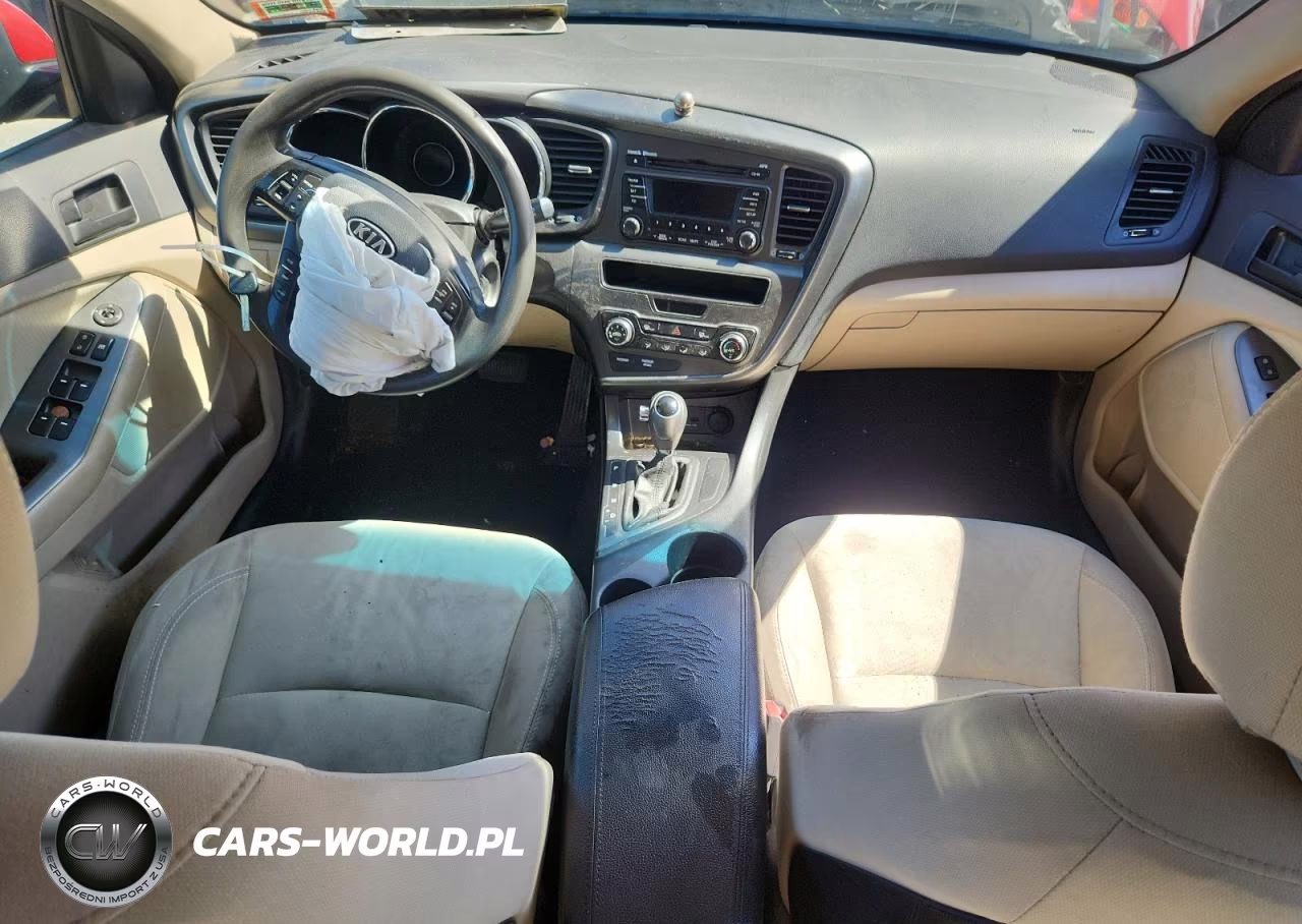 2012 Kia Optima Lx VIN:5XXGM4A73CG078989 - 8