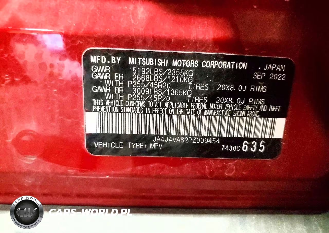 2023 Mitsubishi Outlander Sel VIN:JA4J4VA82PZ009454 - 14