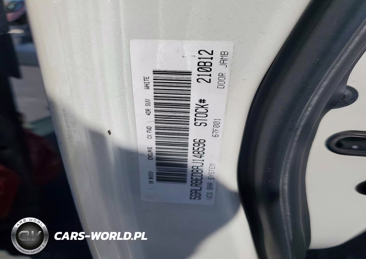 2010 Buick Enclave Cxl VIN:5GALRBED8AJ148596 - 13