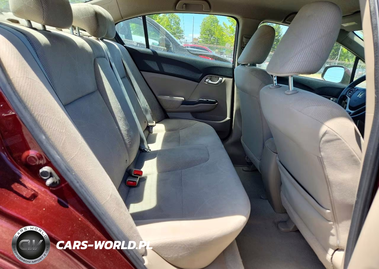 2012 Honda Civic Lx VIN:19XFB2F51CE322824 - 10