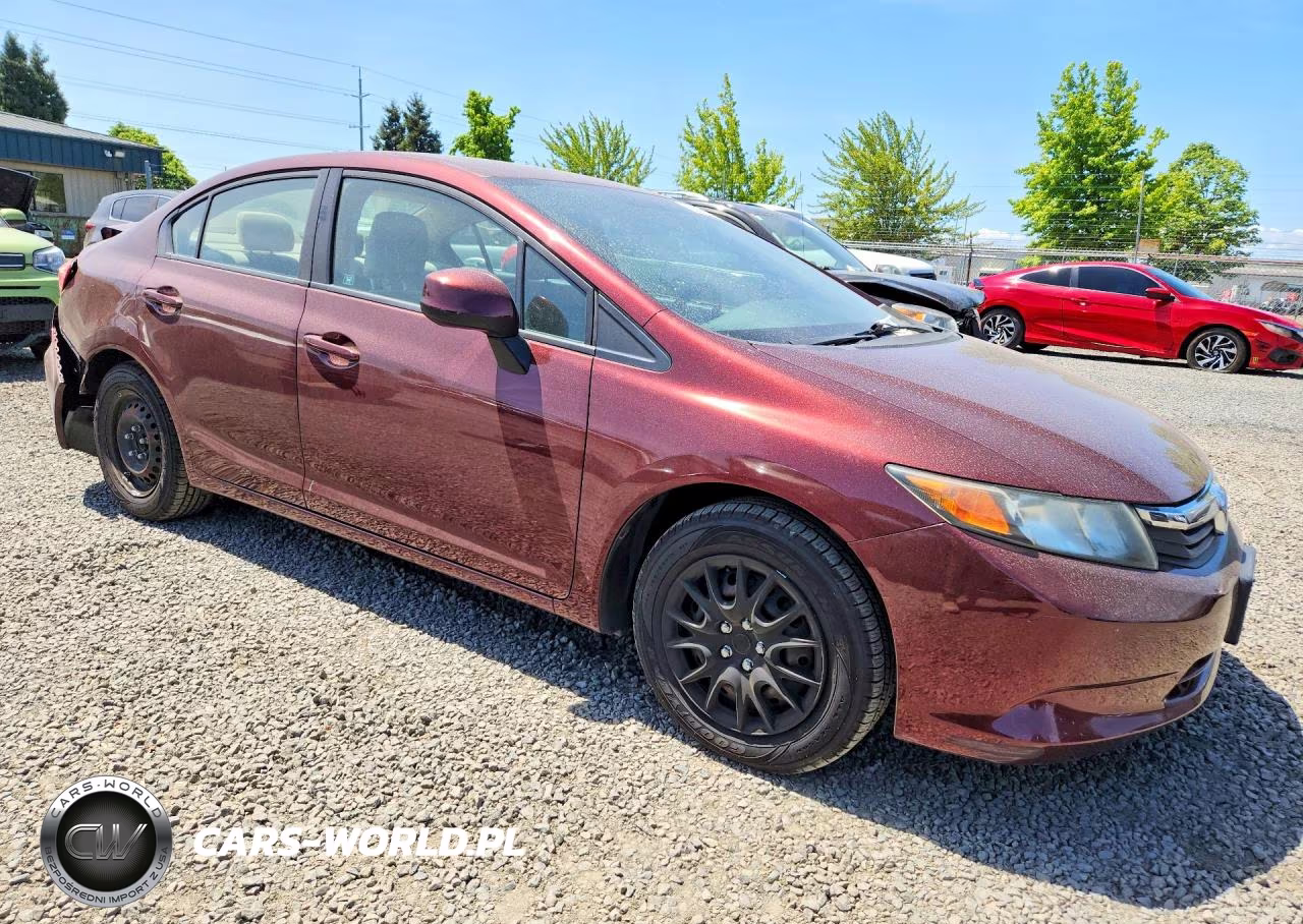 2012 Honda Civic Lx VIN:19XFB2F51CE322824 - 4