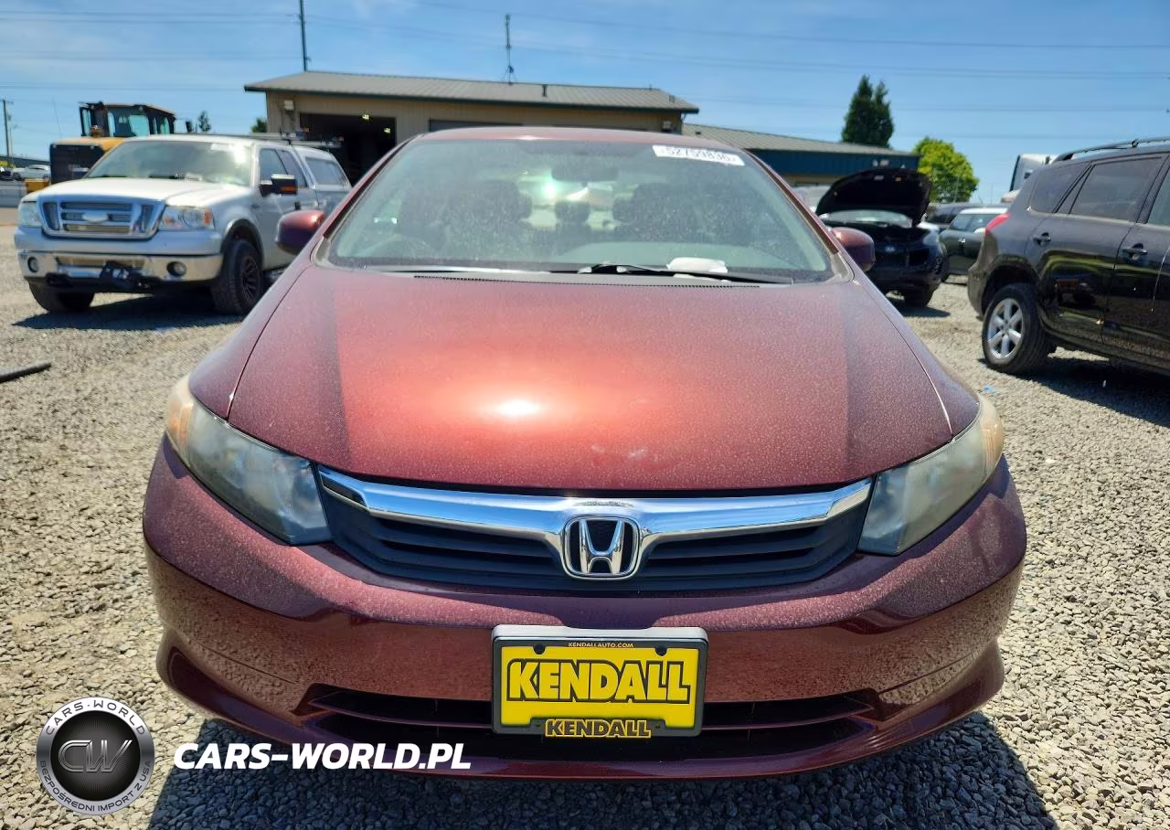 2012 Honda Civic Lx VIN:19XFB2F51CE322824 - 5