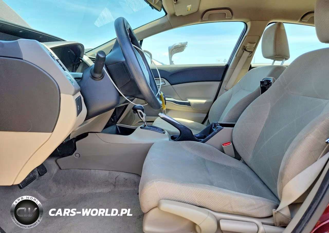 2012 Honda Civic Lx VIN:19XFB2F51CE322824 - 7
