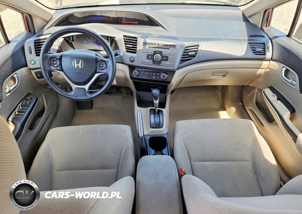 2012 Honda Civic Lx VIN:19XFB2F51CE322824 - 8