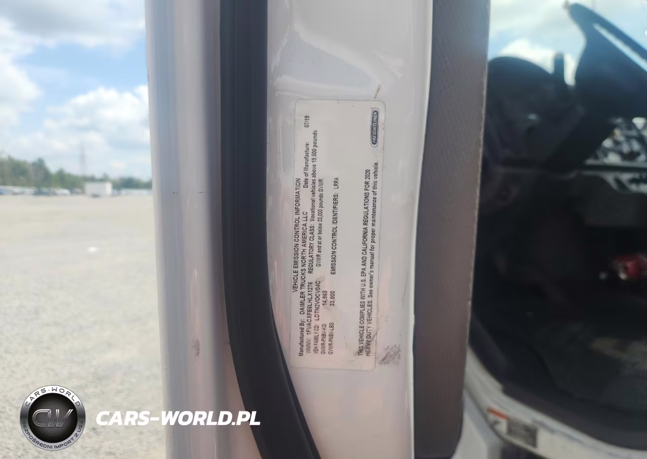 2020 Freightliner Business Class M2 Box Truck VIN:1FVACXFE6LHLX1276 - 12