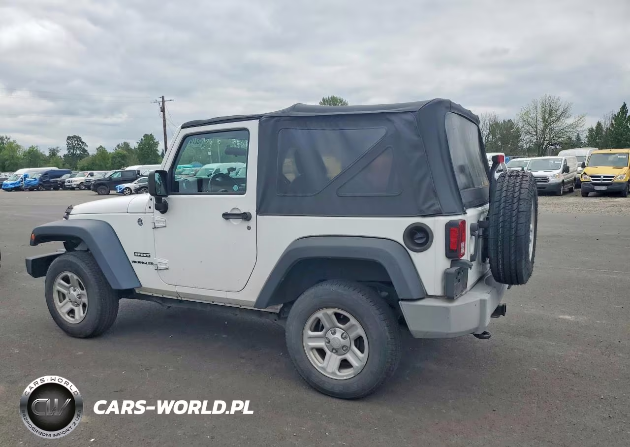 2014 Jeep Wrangler Sport VIN:1C4AJWAG2EL192382 - 2