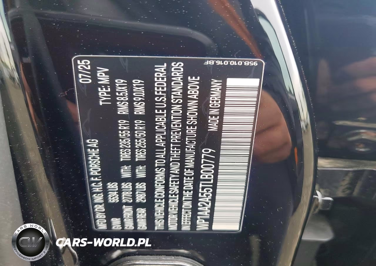 2026 Porsche Macan Base VIN:WP1AA2A55TLB00779 - 13