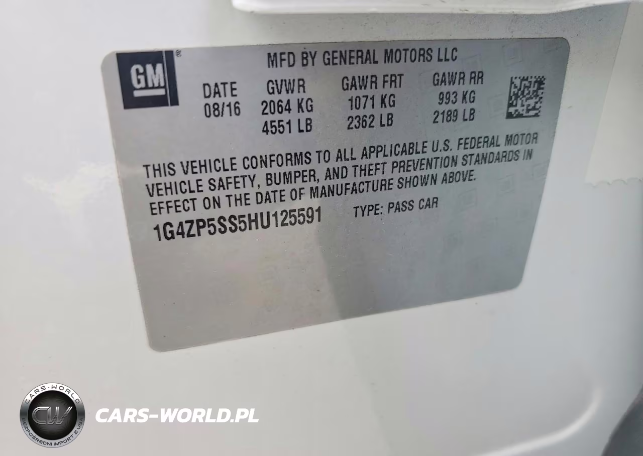 2017 Buick Lacrosse Essence VIN:1G4ZP5SS5HU125591 - 12