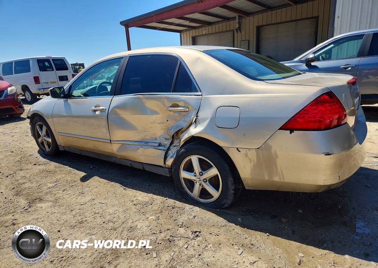 2007 Honda Accord Lx VIN:1HGCM56467A016167 - 2