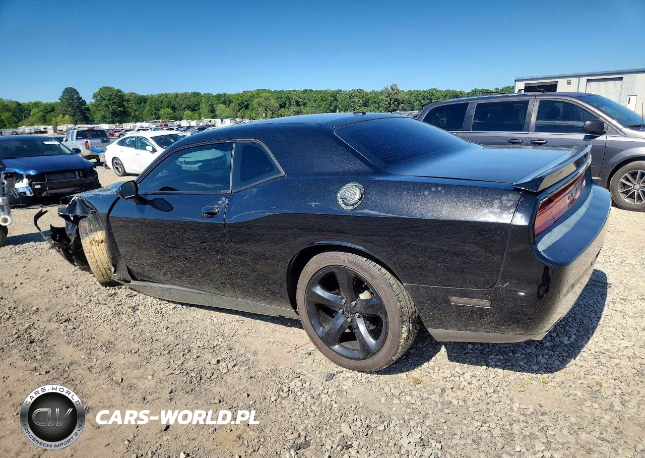 2014 Dodge Challenger Sxt VIN:2C3CDYAG8EH307564 - 2