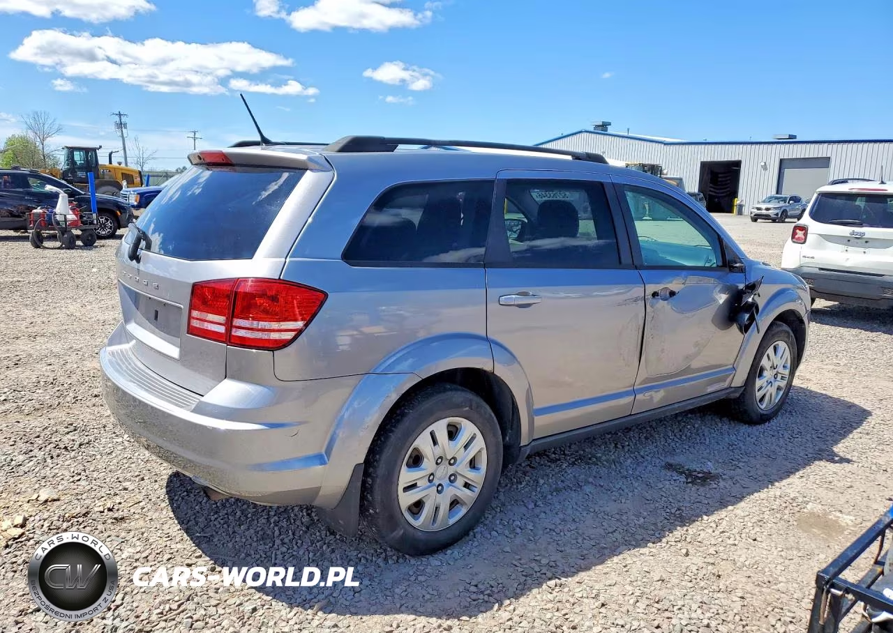 2017 Dodge Journey Se VIN:3C4PDCAB8HT654201 - 3