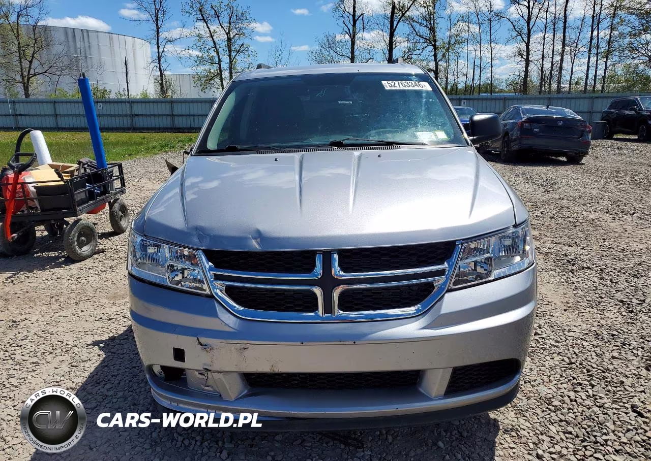 2017 Dodge Journey Se VIN:3C4PDCAB8HT654201 - 5