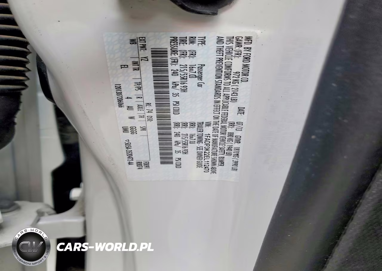 2014 Ford Focus Se VIN:1FADP3K22EL112470 - 13