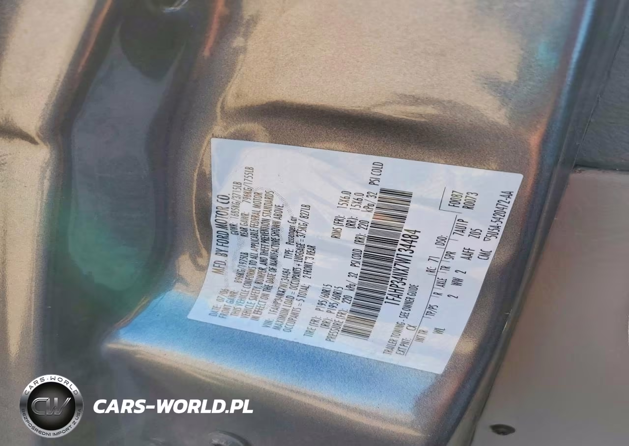 2007 Ford Focus Zx4 VIN:1FAHP34NX7W134484 - 13