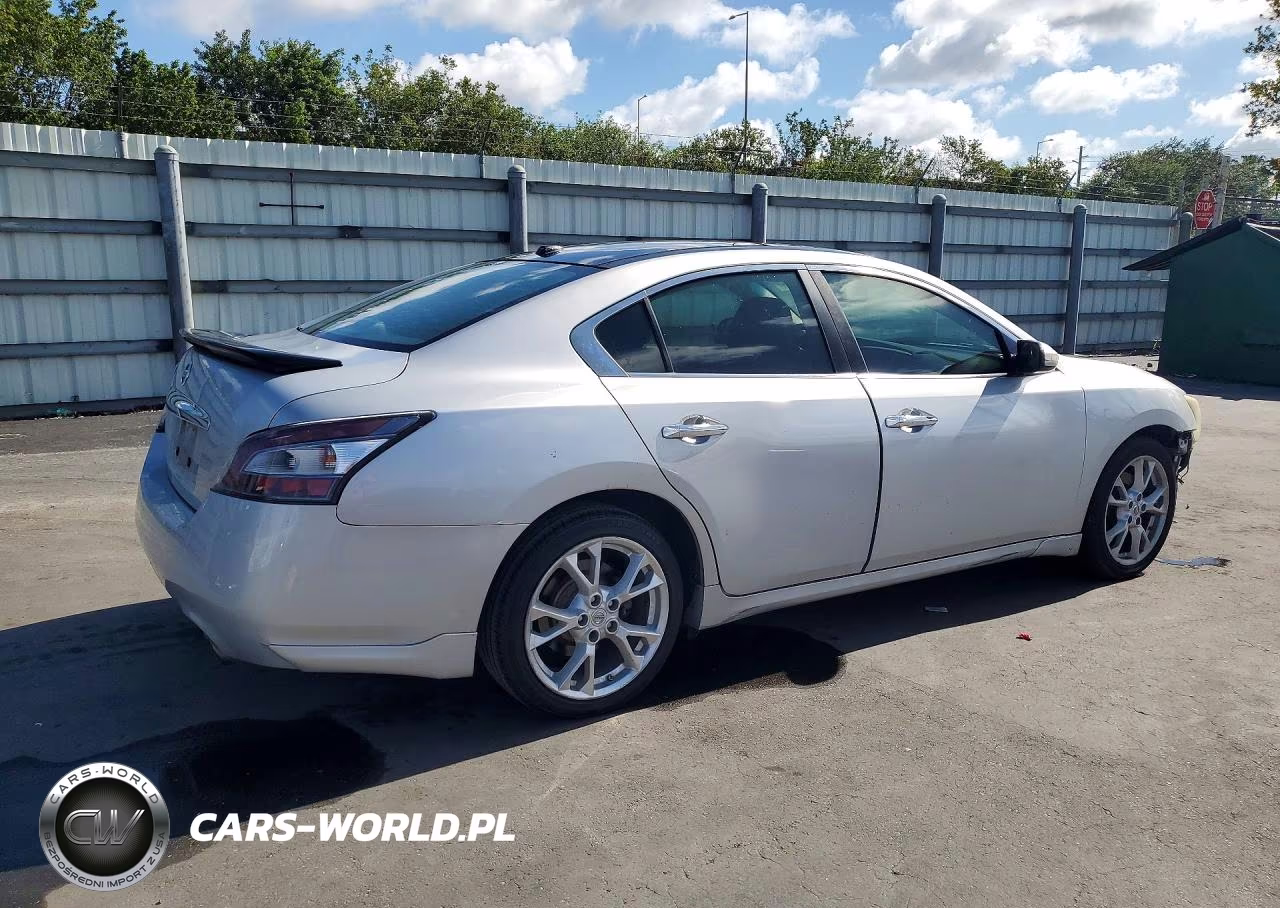 2012 Nissan Maxima 3.5 S VIN:1N4AA5AP9CC853645 - 3