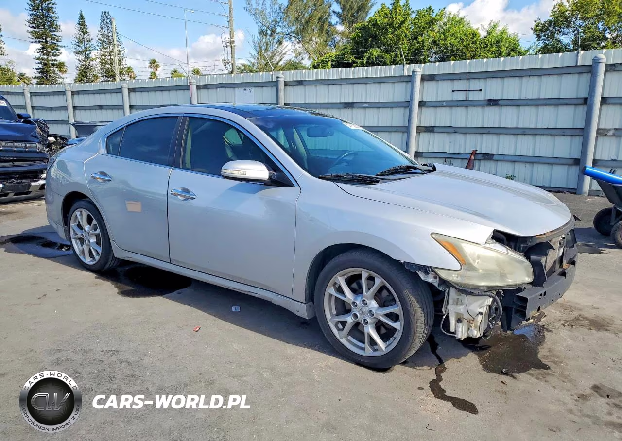 2012 Nissan Maxima 3.5 S VIN:1N4AA5AP9CC853645 - 4