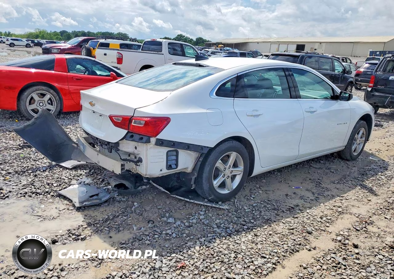 2021 Chevrolet Malibu Ls VIN:1G1ZB5ST8MF002855 - 3