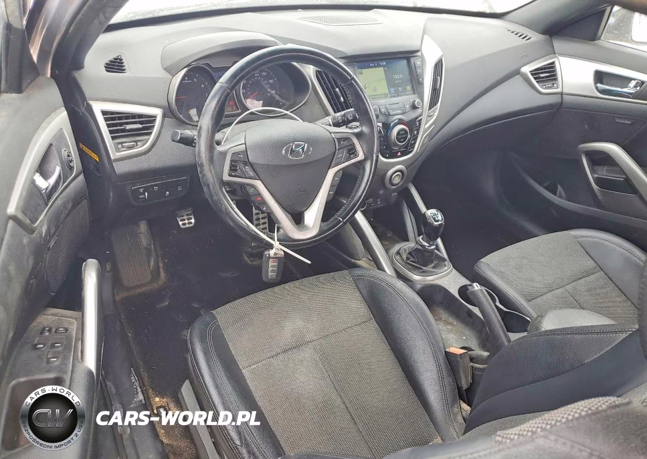 2016 Hyundai Veloster Base VIN:KMHTC6AD3GU283453 - 8