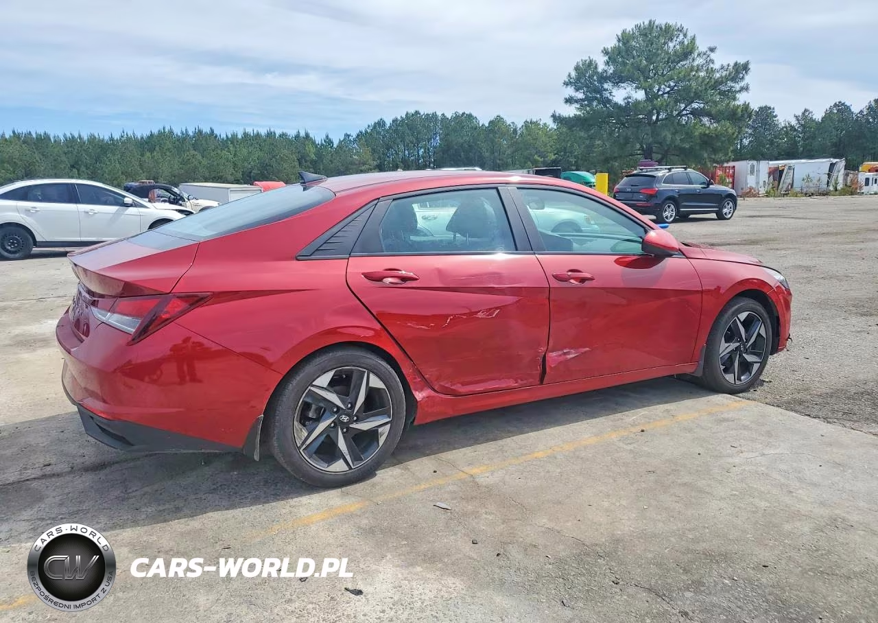 2023 Hyundai Elantra Sel VIN:KMHLS4AG4PU517987 - 3
