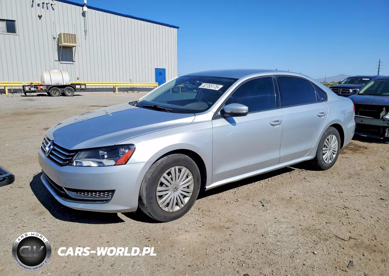 2015 Volkswagen Passat S VIN:1VWAT7A34FC010404 - 1